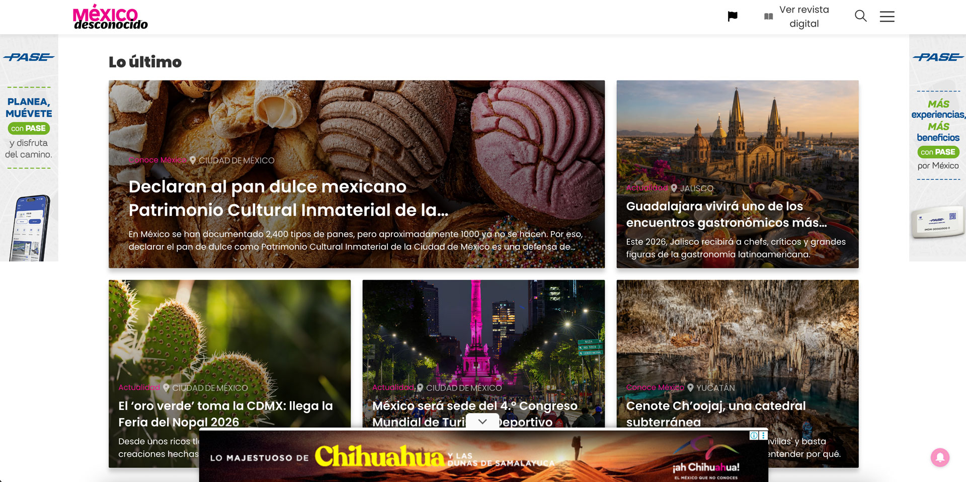 Home desktop de México Desconocido
