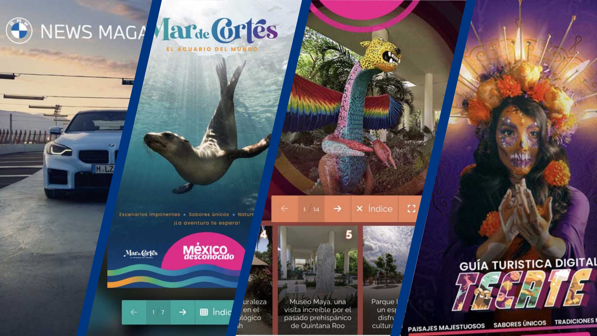 Revistas digitales para turismo y gobierno